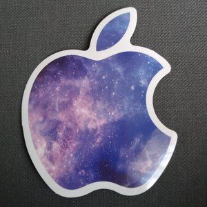 Apple Galaxy sticker